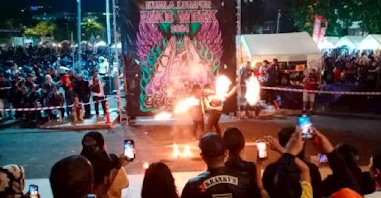 Motorcycle Owner Suffers Financial Loss After Fire Show Blaze at Kuala Lumpur Bike Week