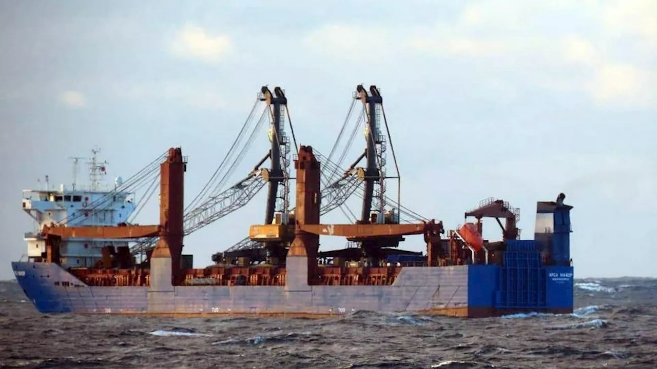 Russian Cargo Ship Sinks in Mediterranean After Explosion, Two Crew Missing