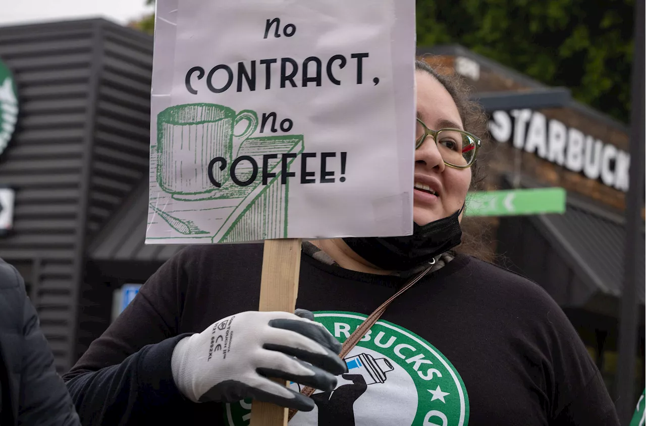 Starbucks Workers Walk Out Nationwide for Fair Contract