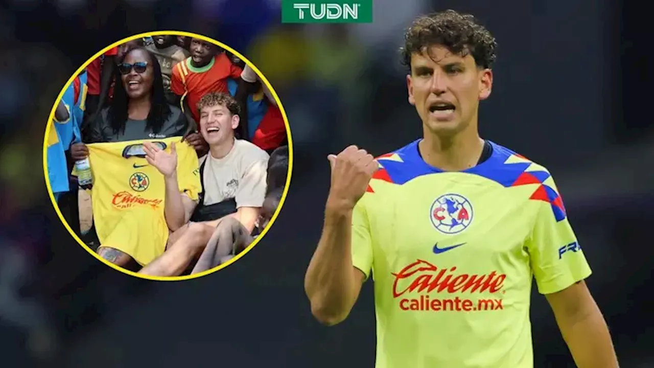 Igor Lichnovsky lleva la playera del América hasta África en emotivo viaje