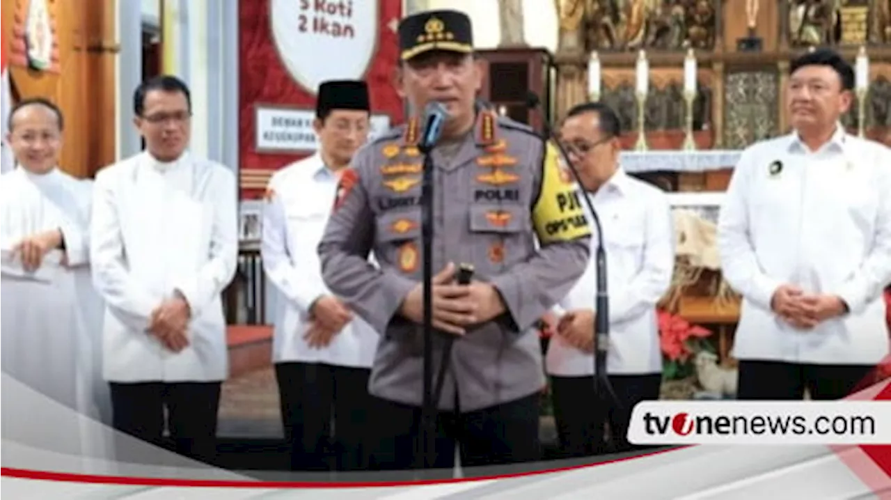 Listyo Sigit Prabowo Ucapkan Selamat Natal dan Ingatkan Nilai Toleransi