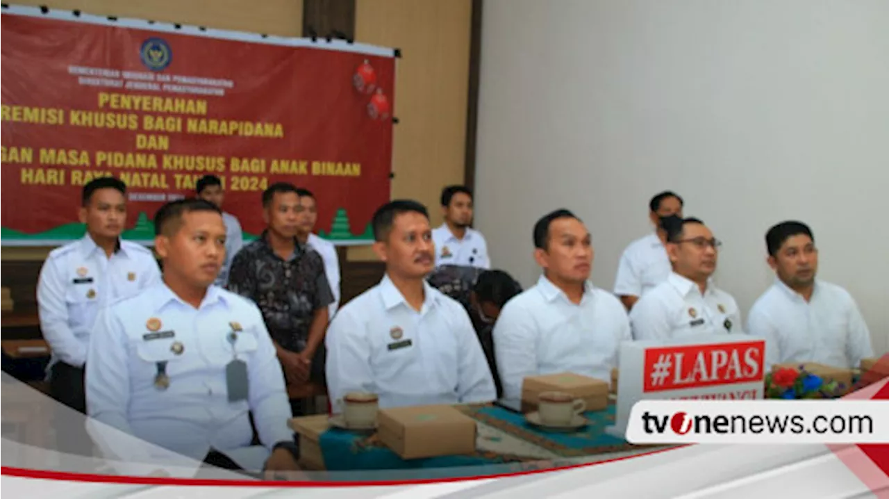 Warga Binaan Lapas Banyuwangi Dapat Remisi di Hari Raya Natal