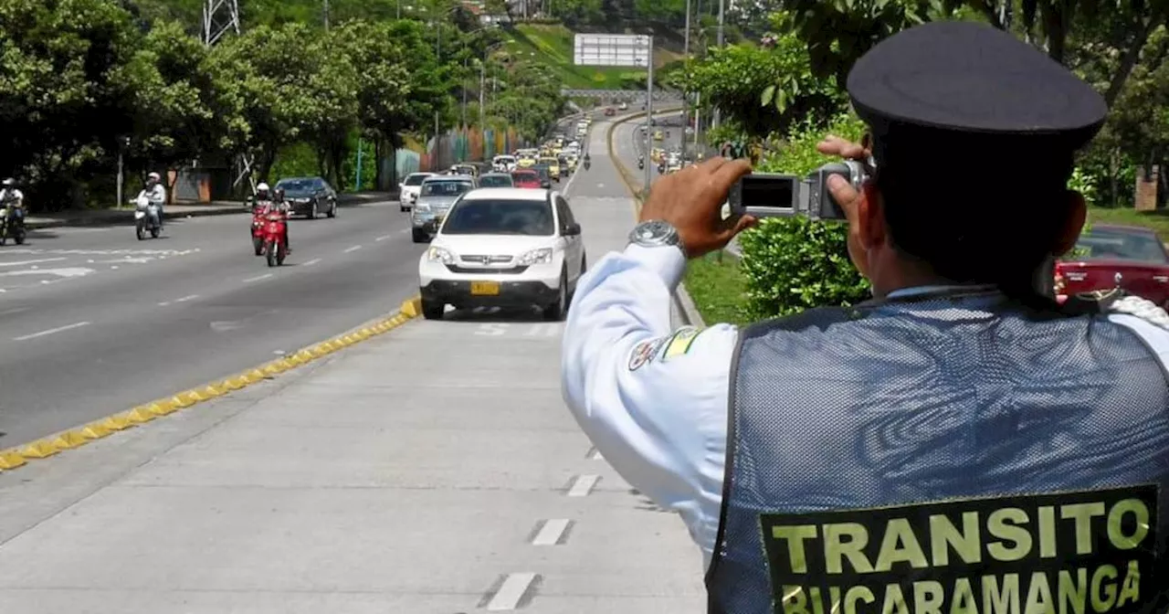 Fotomultas en Bucaramanga: Bucaramanga implementará este sistema contra infractores de tránsito