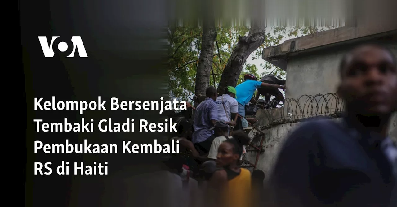 Geng Tembak Wartawan di Haiti