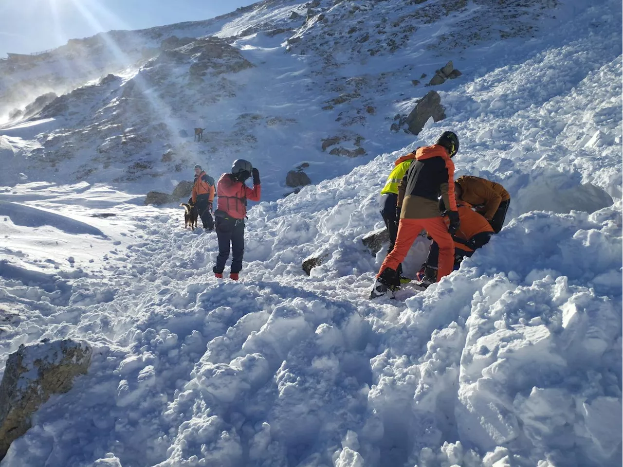 Wintersportler in Lawine verschüttet und getötet