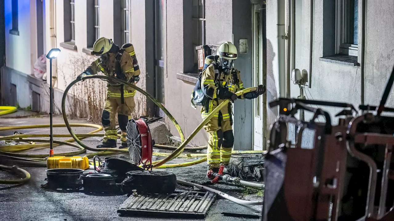 Brandstiftung in Mehrfamilienhaus in Lüdenscheid