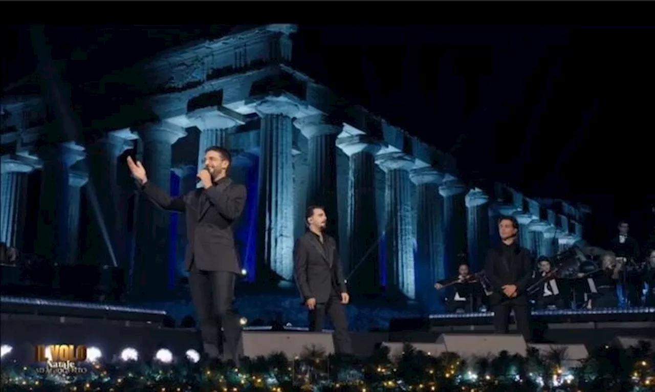 Concerto de Il Volo nella Valle dei Templi: Successo Record per Agrigento