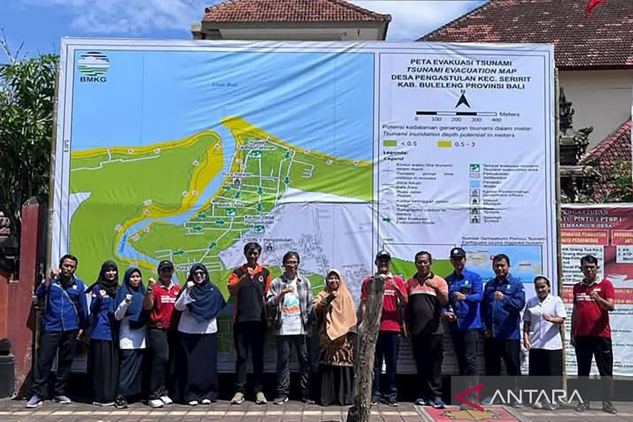 Desa Pengastulan, Bali Siap Siaga Tsunami