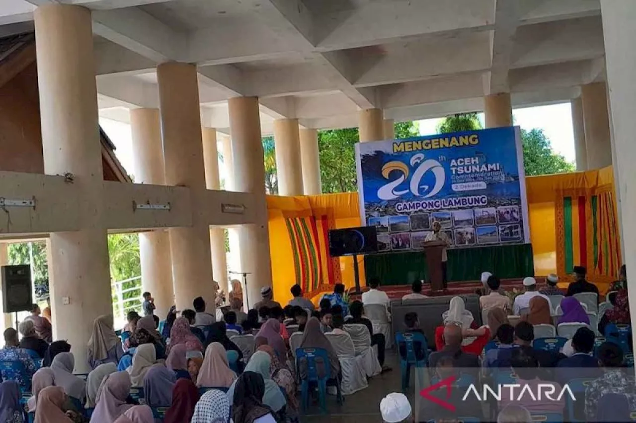 Korban Tsunami di Lambung Doa Mengenang Bencana 20 Tahun Lalu