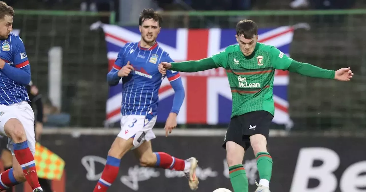 Glentoran boss Declan Devine 'baffled' by 'huge turning point' in derby