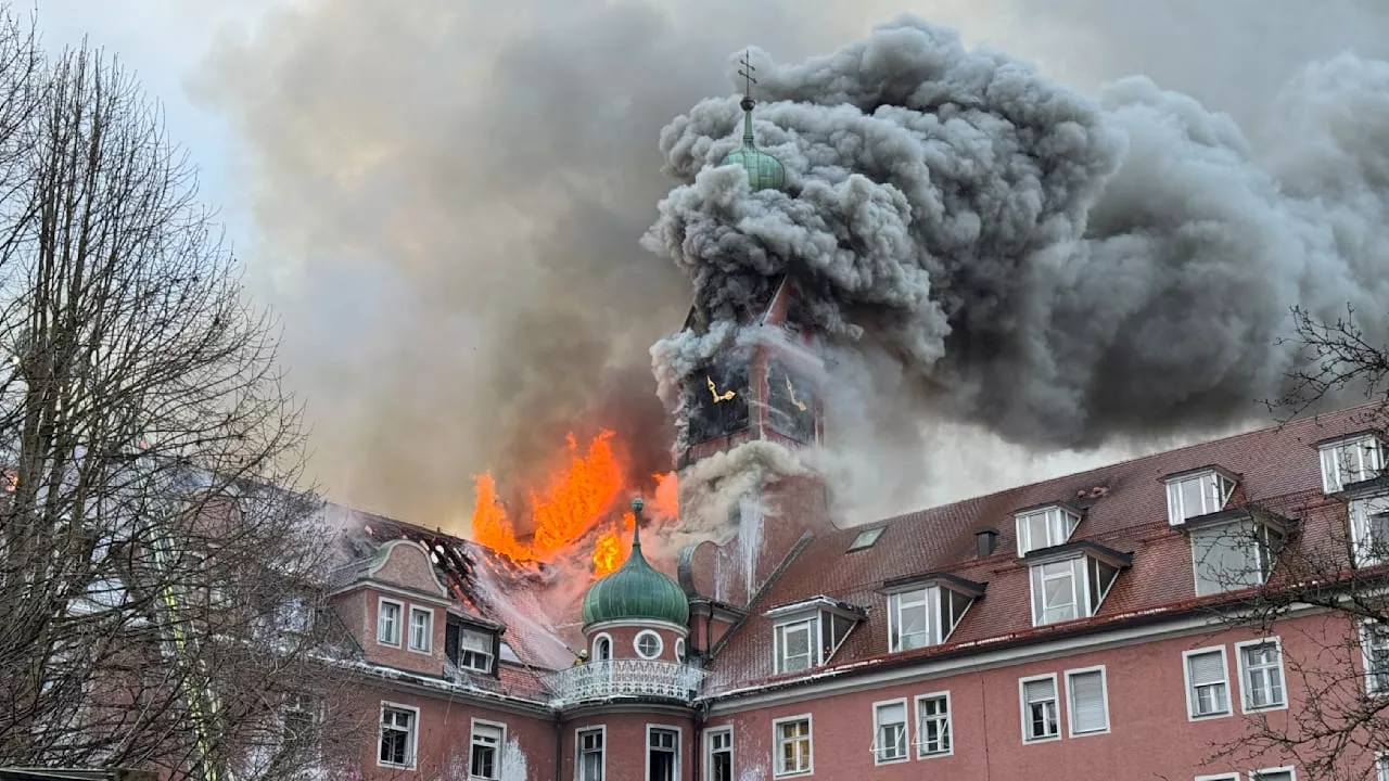 Brand in Altenheim in München: Senioren ziehen in Flüchtlingsheim