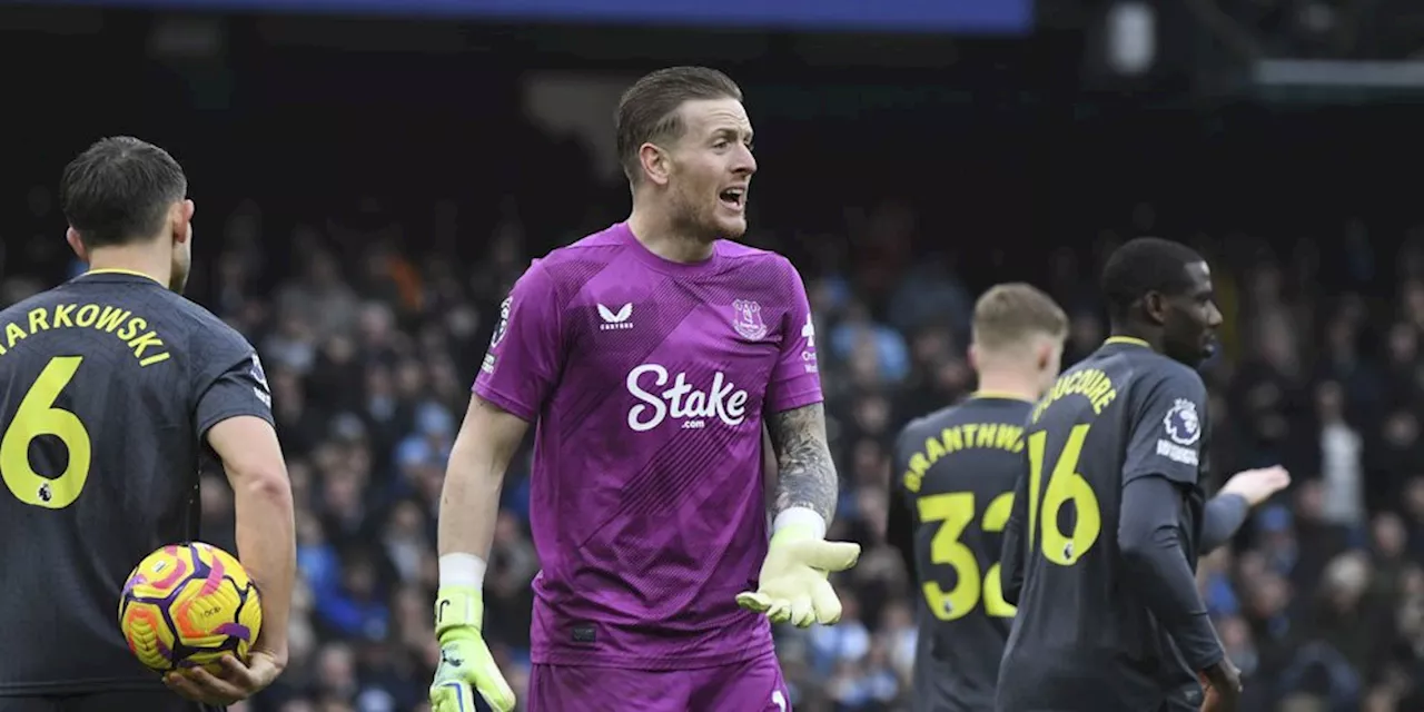 Man of the Match Manchester City vs Everton: Jordan Pickford