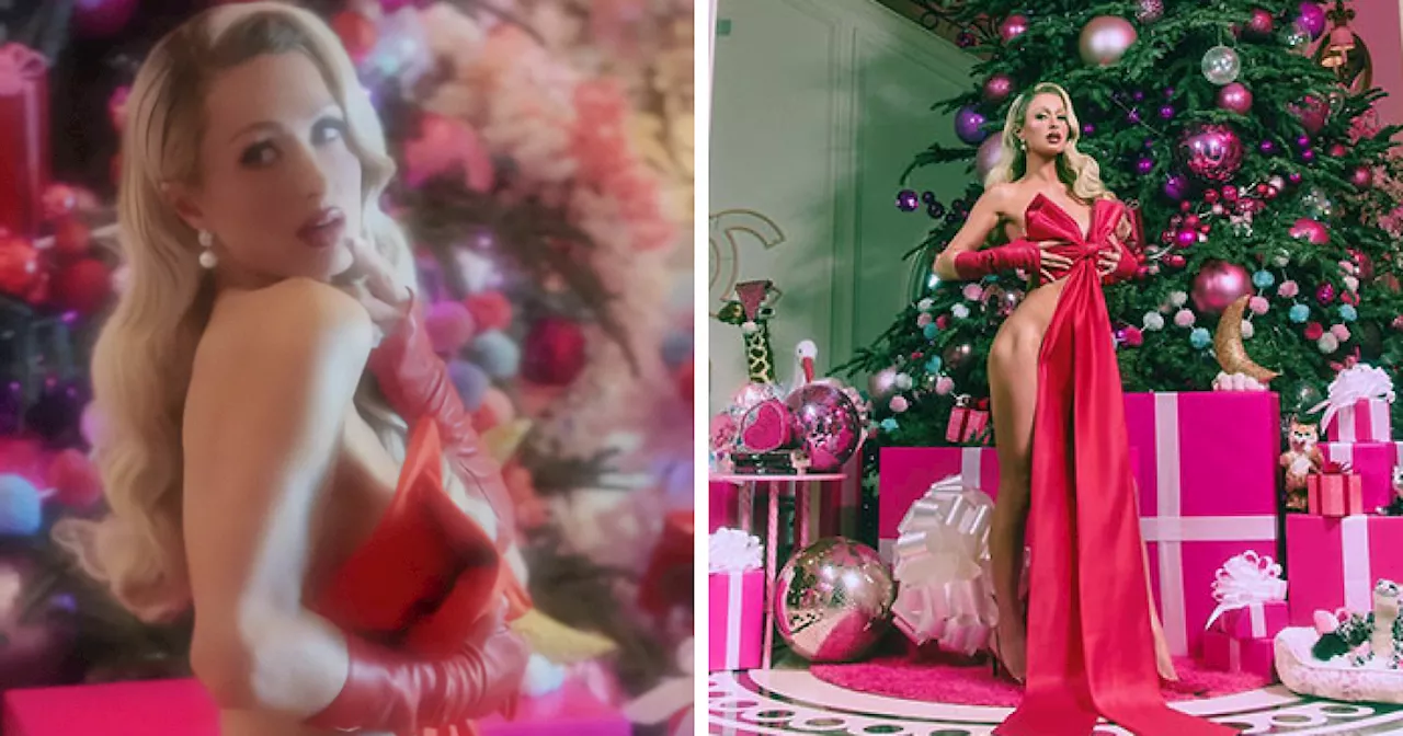 'Inappropriate': Paris Hilton Slammed For Wearing Nothing But A Bow For Christmas