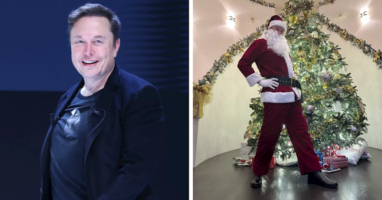 “Looking Good, Santa”: Elon Musk Admits To Using Mounjaro For Weight Loss In “Ozempic Santa” Post