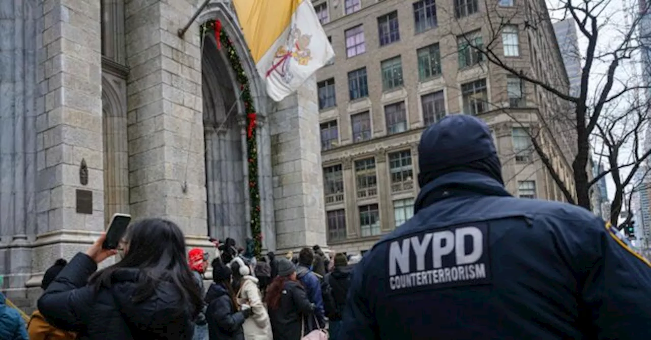 Anti-Israel Activists Protest St. Patrick’s Cathedral on Christmas in NYC