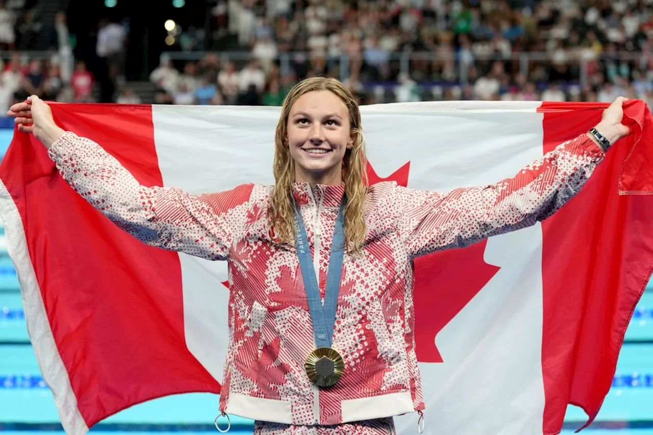 Swimmer Summer McIntosh voted The Canadian Press female athlete of the year for 2024