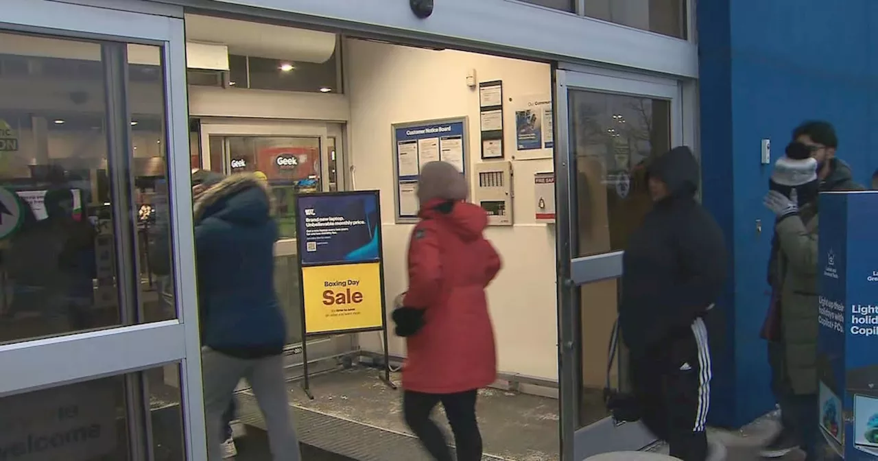 Boxing Day bargain hunters hit GTA stores in search of deals