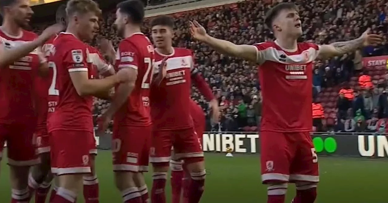 Ben Doak scores header as Middlesbrough fans urge Liverpool not to recall star