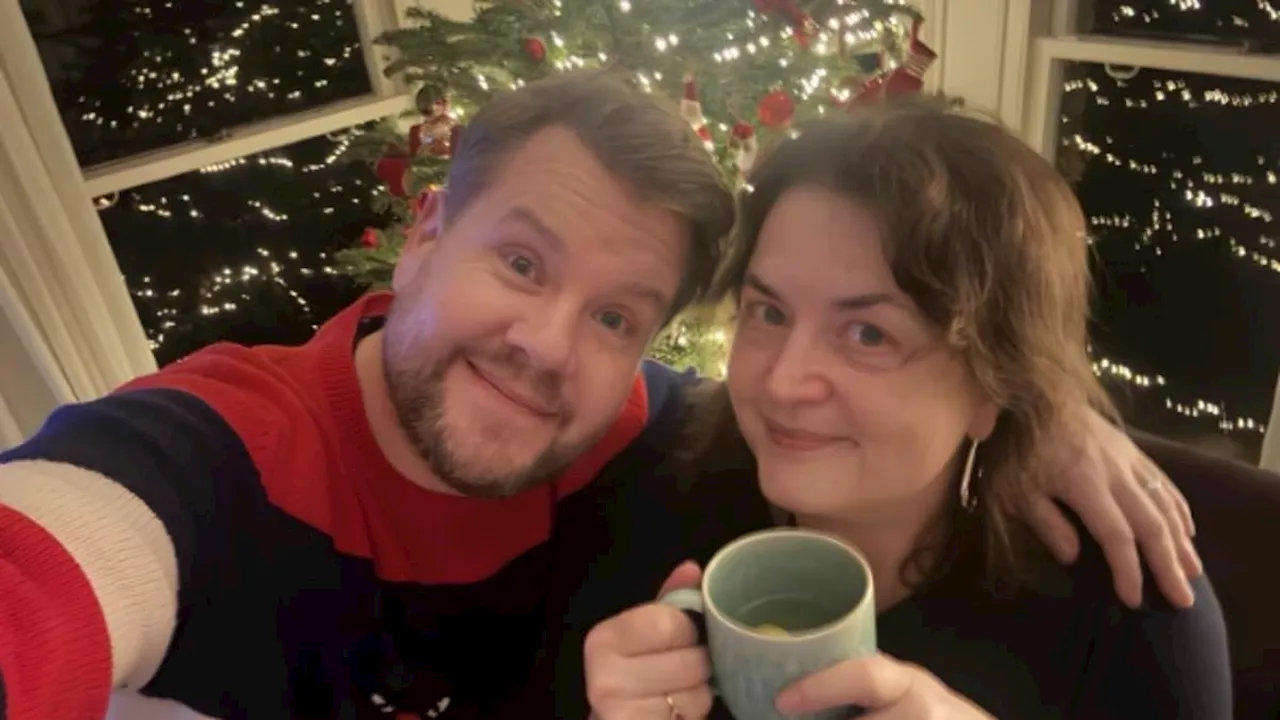 James Corden and Ruth Jones share a sweet selfie after spending Christmas together for the Gavin &...