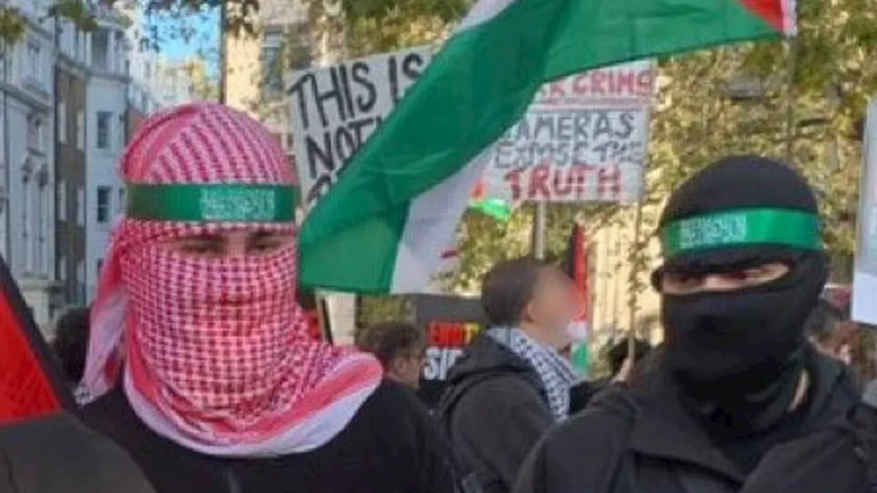 Secret Symbols of Hate Emerge at Pro-Palestinian Marches in Britain