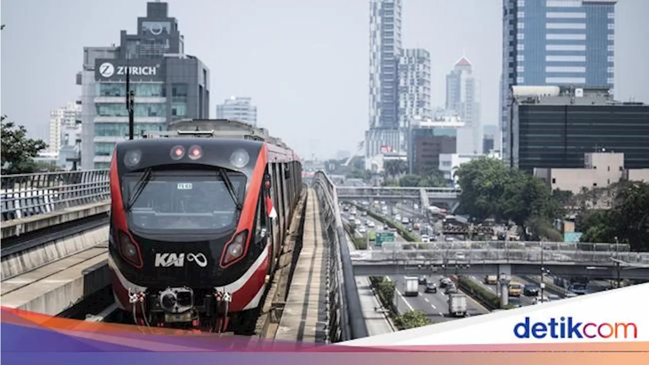 LRT Jabodebek Operasional hingga Tengah Malam di Malam Tahun Baru