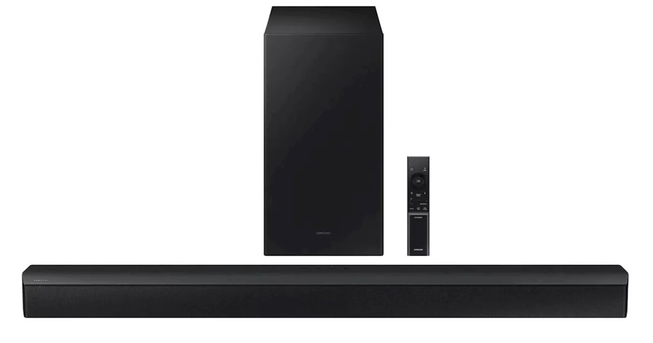 This Samsung 2.1-channel soundbar is only $100 at Best Buy today!