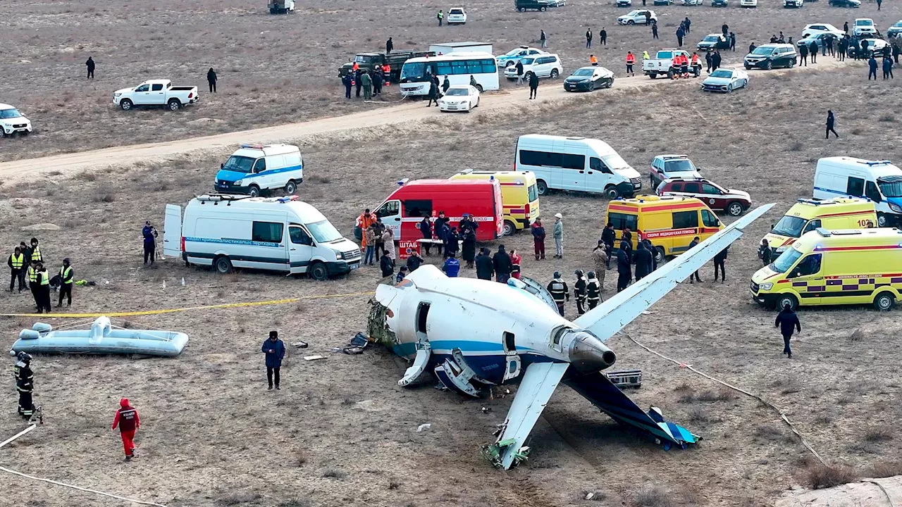 Flugzeugabsturz in Kasachstan - Spekulationen über möglichen Abschuss durch russische Flugabwehr