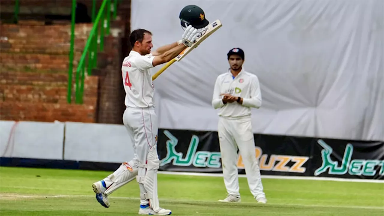 Williams hits unbeaten 145 as Zimbabwe make Afghanistan toil