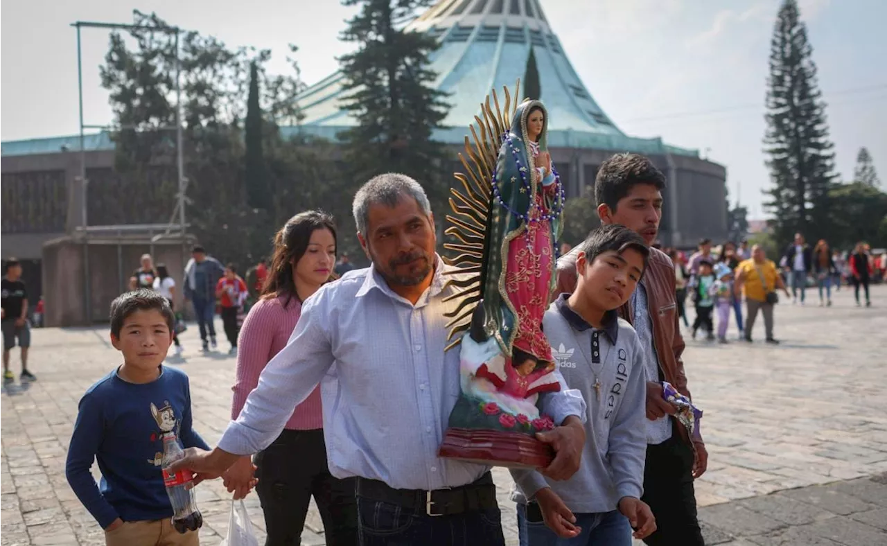 Capitalinos celebran Navidad en la Basílica de Guadalupe