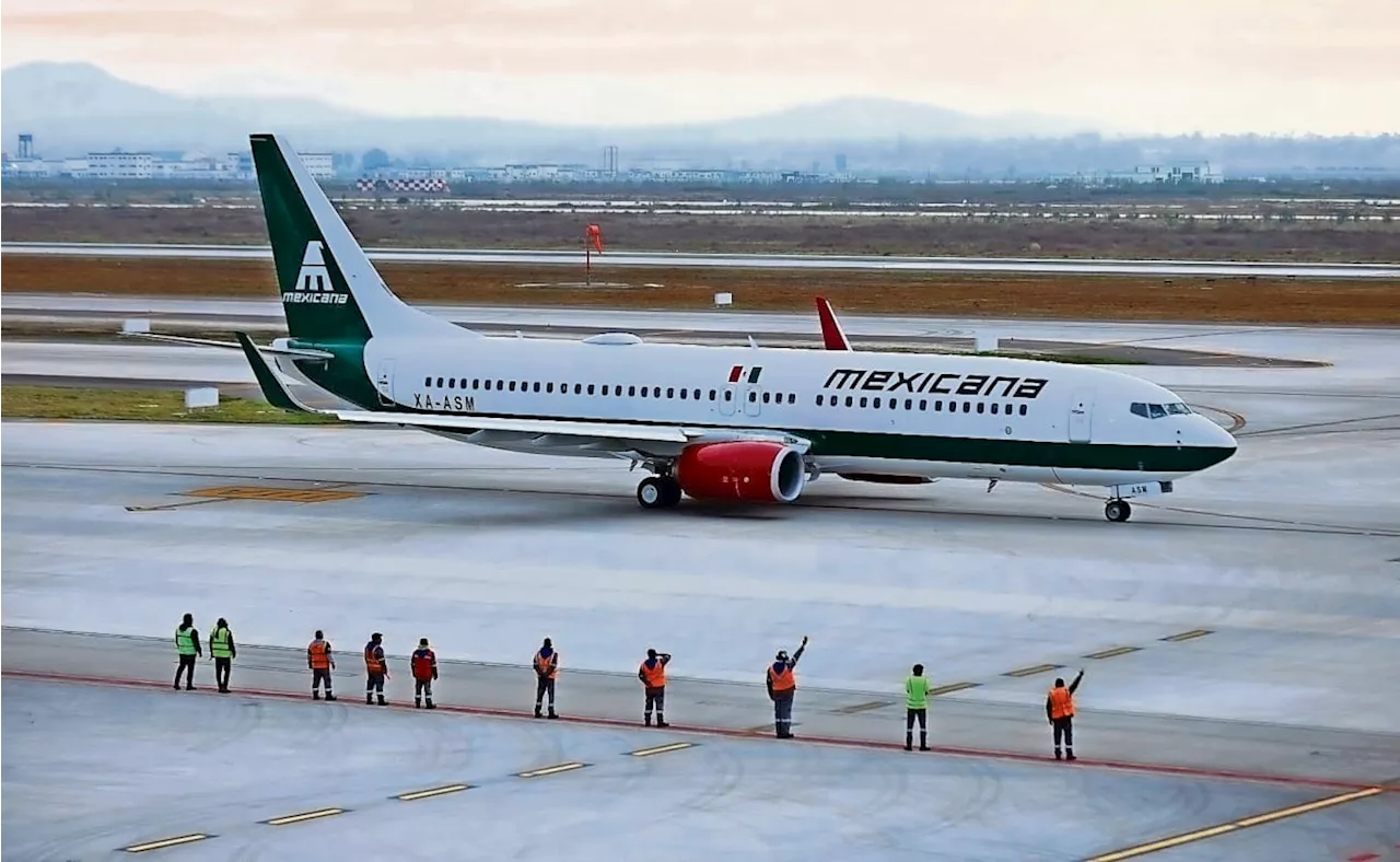 Mexicana cerrará 2024 con 382 mil pasajeros transportados; adquirirá 20 aviones en 3 años