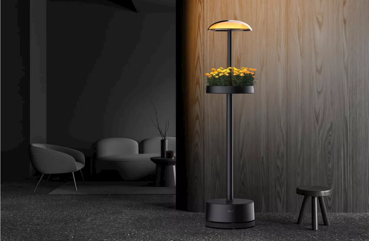 LG found a new job for your standing lamp