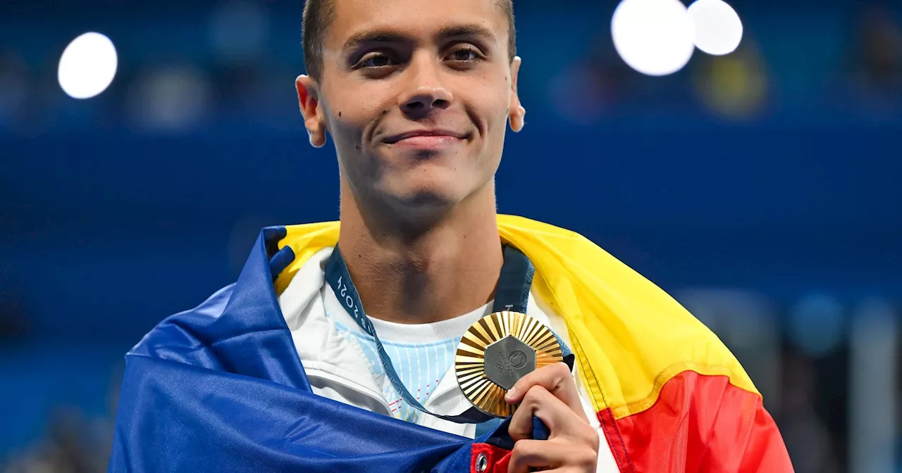  'Léon, je t'attends' : David Popovici défie Léon Marchand sur 200 m nage libre