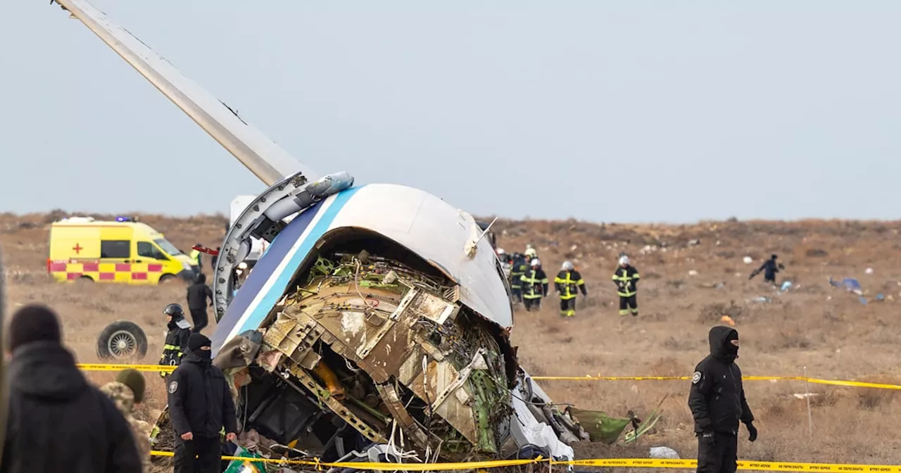 Azerbaijan Airlines Plane Crashes in Kazakhstan, Killing 38