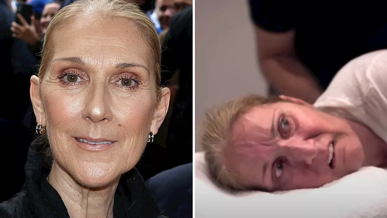 Céline Dion får anfall – när kamerorna rullar