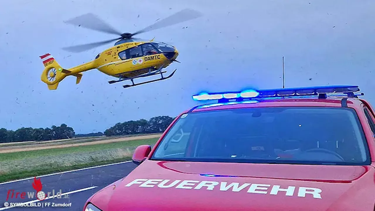 Bayern: Drei Schwerverletzte und großer Rettungseinsatz bei Pkw-Frontalkollision auf der B21 bei Schneizlreuth