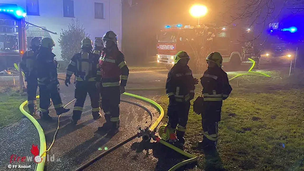 Oö: Verletzte Bewohnerin bei Heizungsbrand nach Verpuffung in Andorf