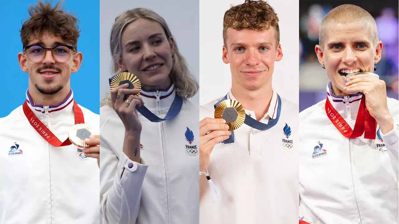 Léon Marchand, Alexandre Leauté, Cassandre Beaugrand et Marie Patouillet, sacrés champions des champions franç