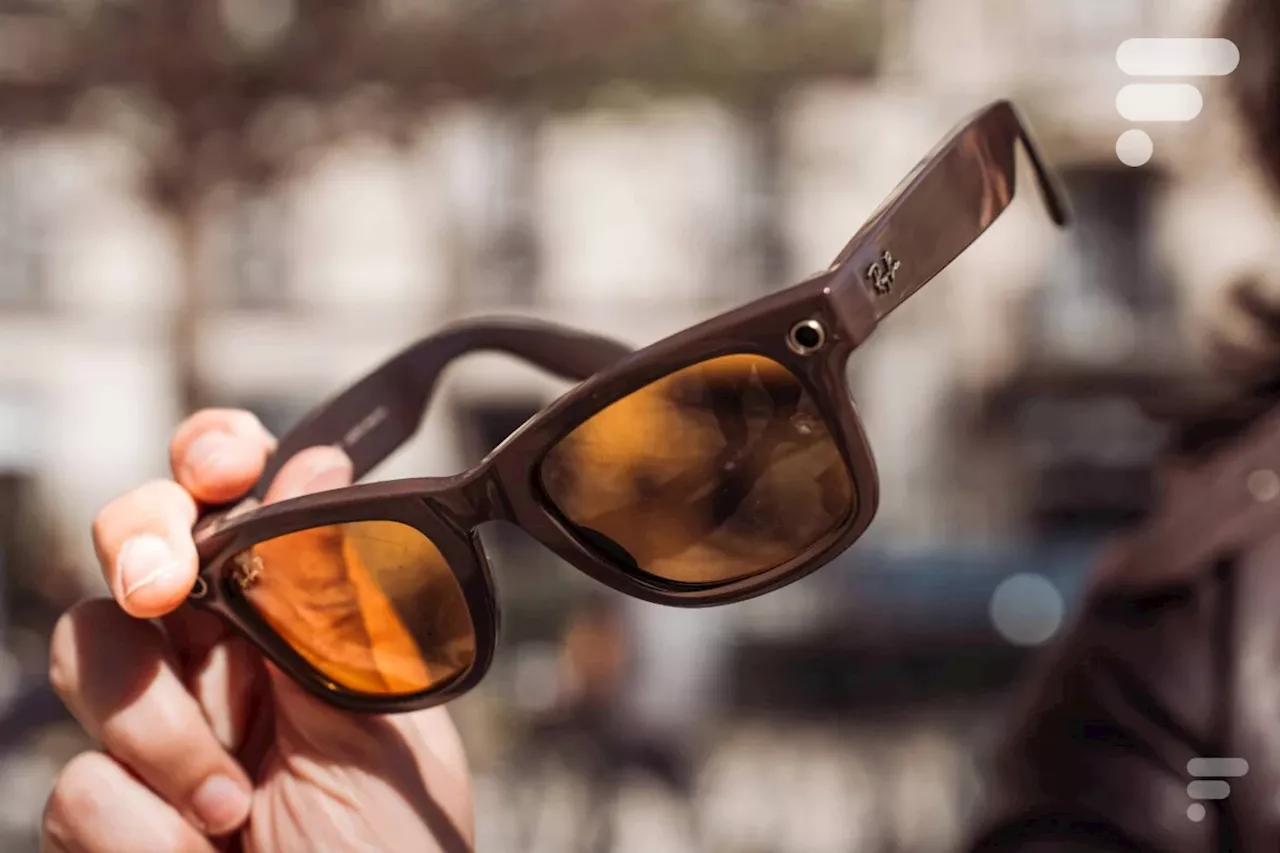 Meta Ajoute des Écrans à ses Lunettes Connectées Ray-Ban