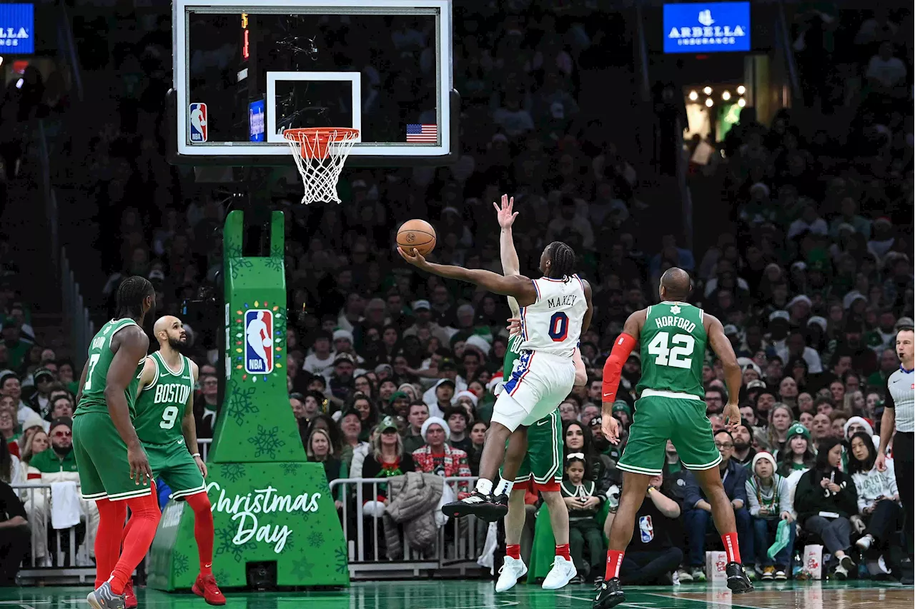 Maxey Leads 76ers to Victory Over Celtics