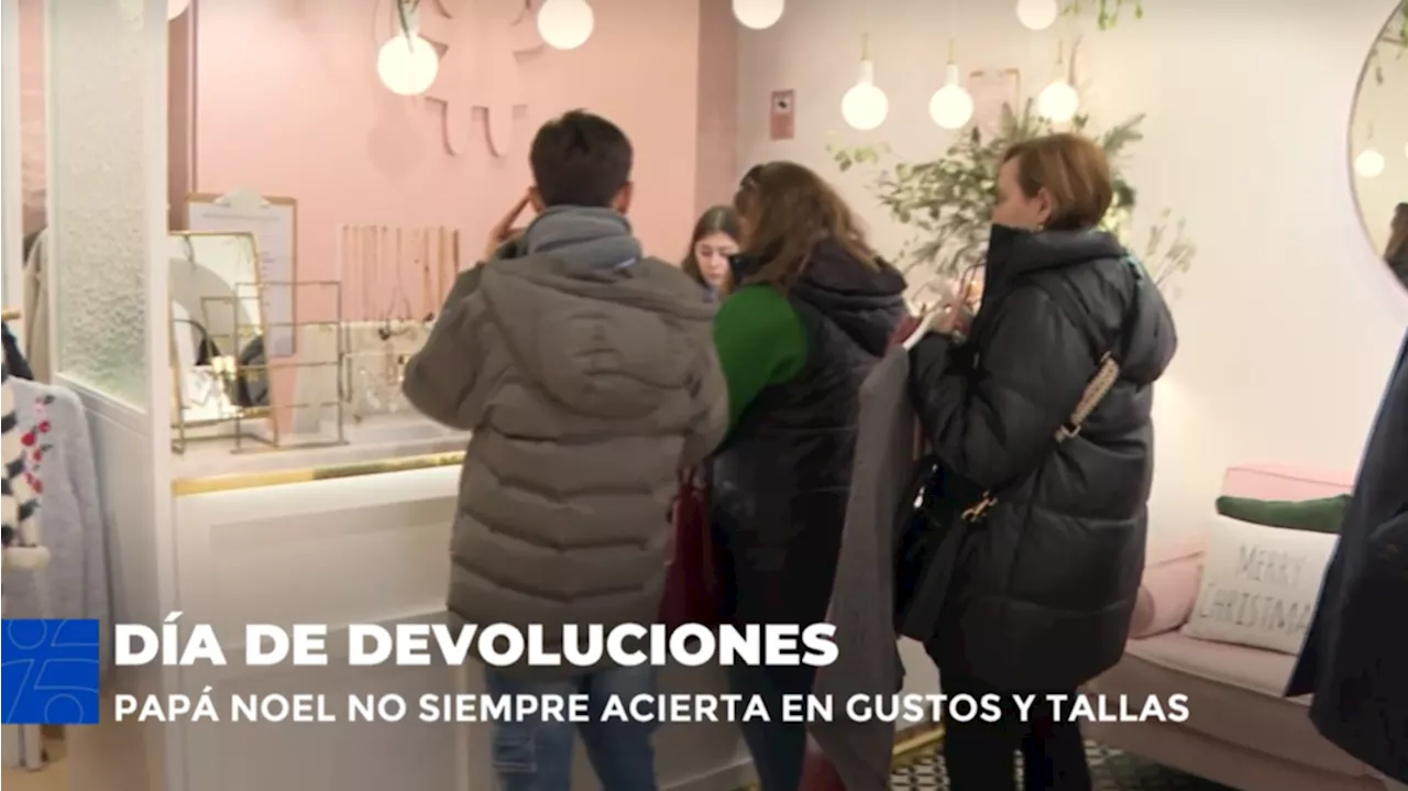 26 de diciembre, 'Día de devoluciones': Papá Noel no siempre acierta