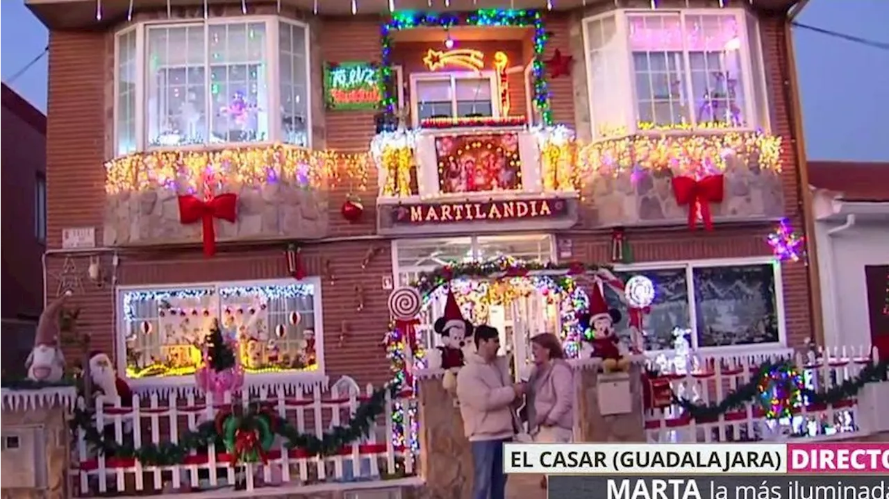 Así es la casa con más luces de Navidad de España, decorada con más de 15 mil bombillas LED