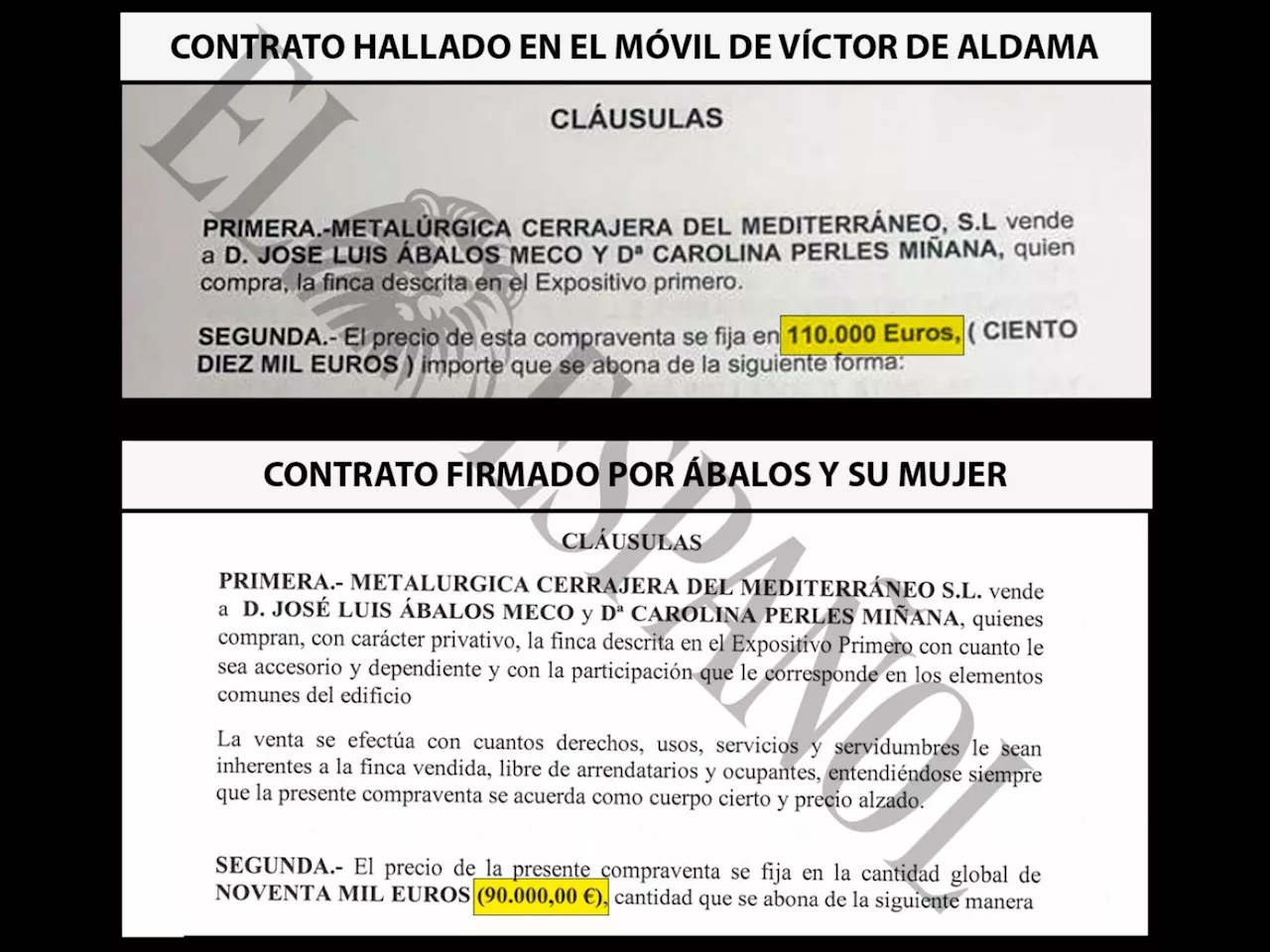 Ábalos compra local en Valencia a precio rebajado