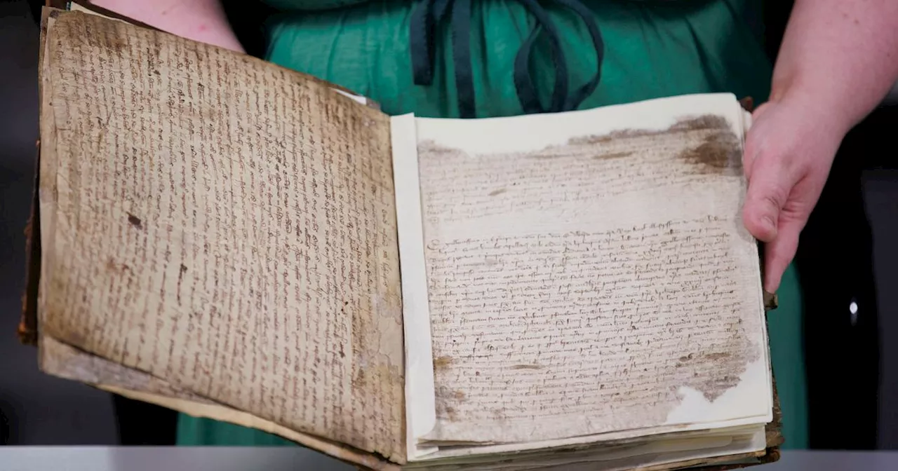 Work underway to conserve and digitise one of Ireland's oldest paper documents