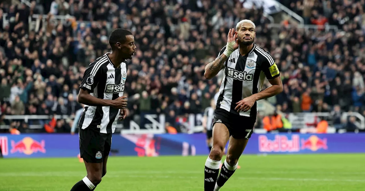 Premier League wrap: Newcastle impress against 10-man Aston Villa