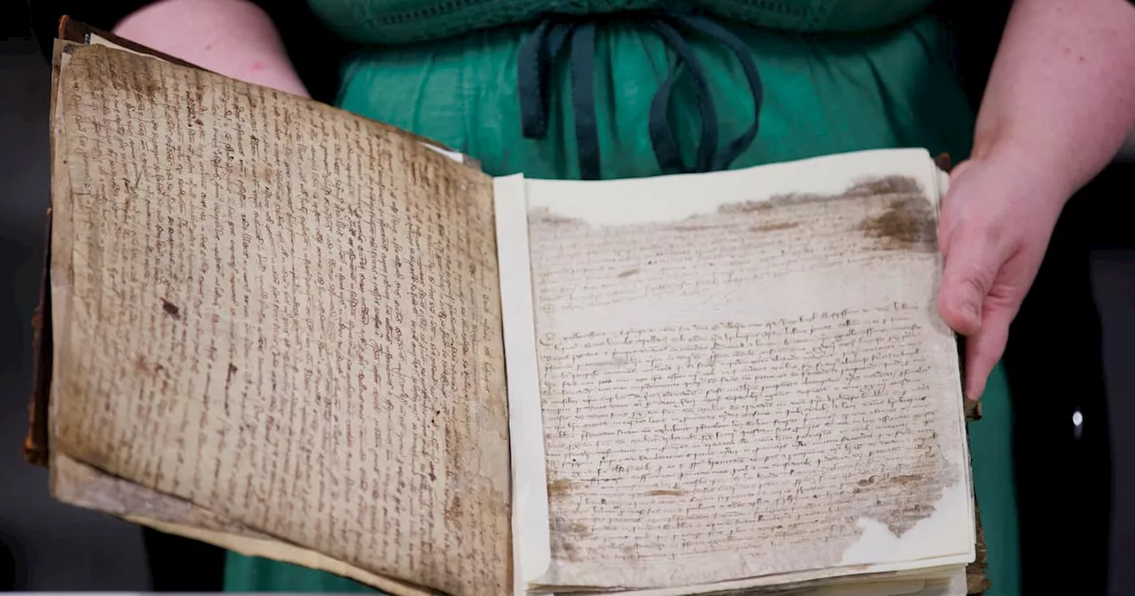 Work begins to conserve one of Ireland’s oldest paper documents