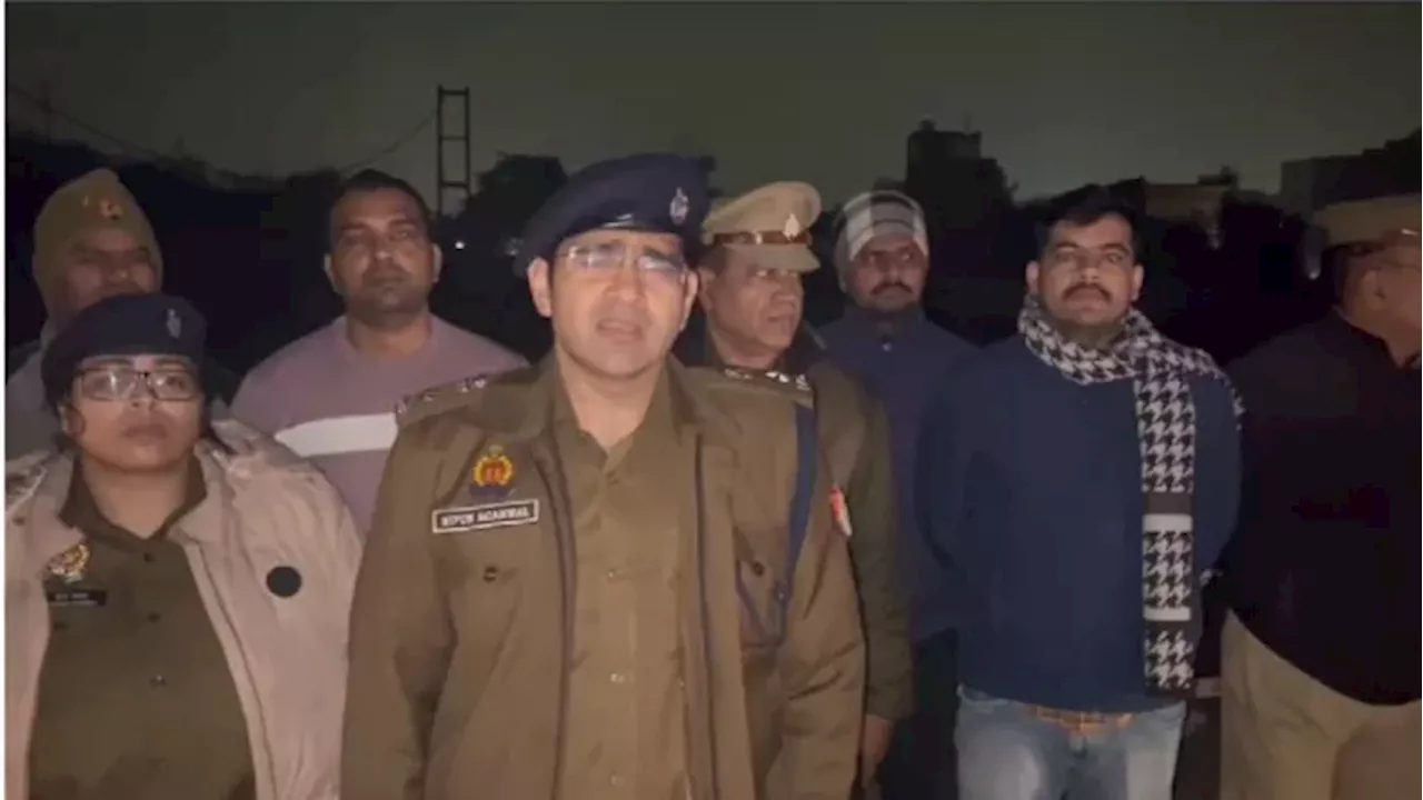 लखनऊ में बदमाशों से पुलिस मुठभेड़