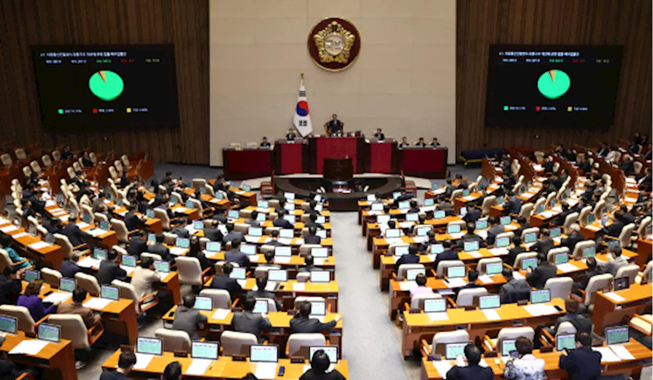 국회, 헌법재판관 3인 선출안 통과…AI기본법 등 민생법안도 본회의 문턱 넘어