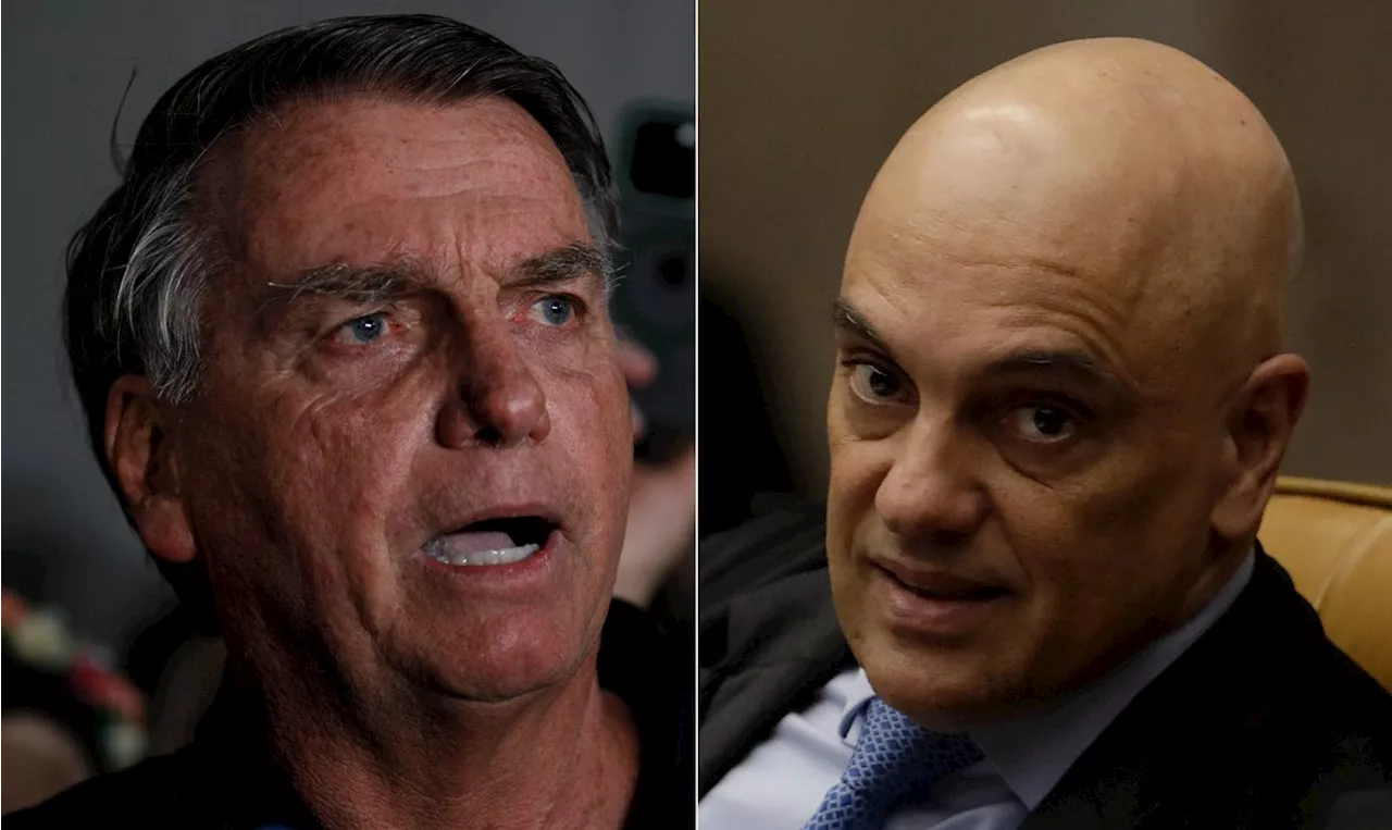 Investigados por Alexandre de Moraes veem erro de Bolsonaro em insistir por impedimento