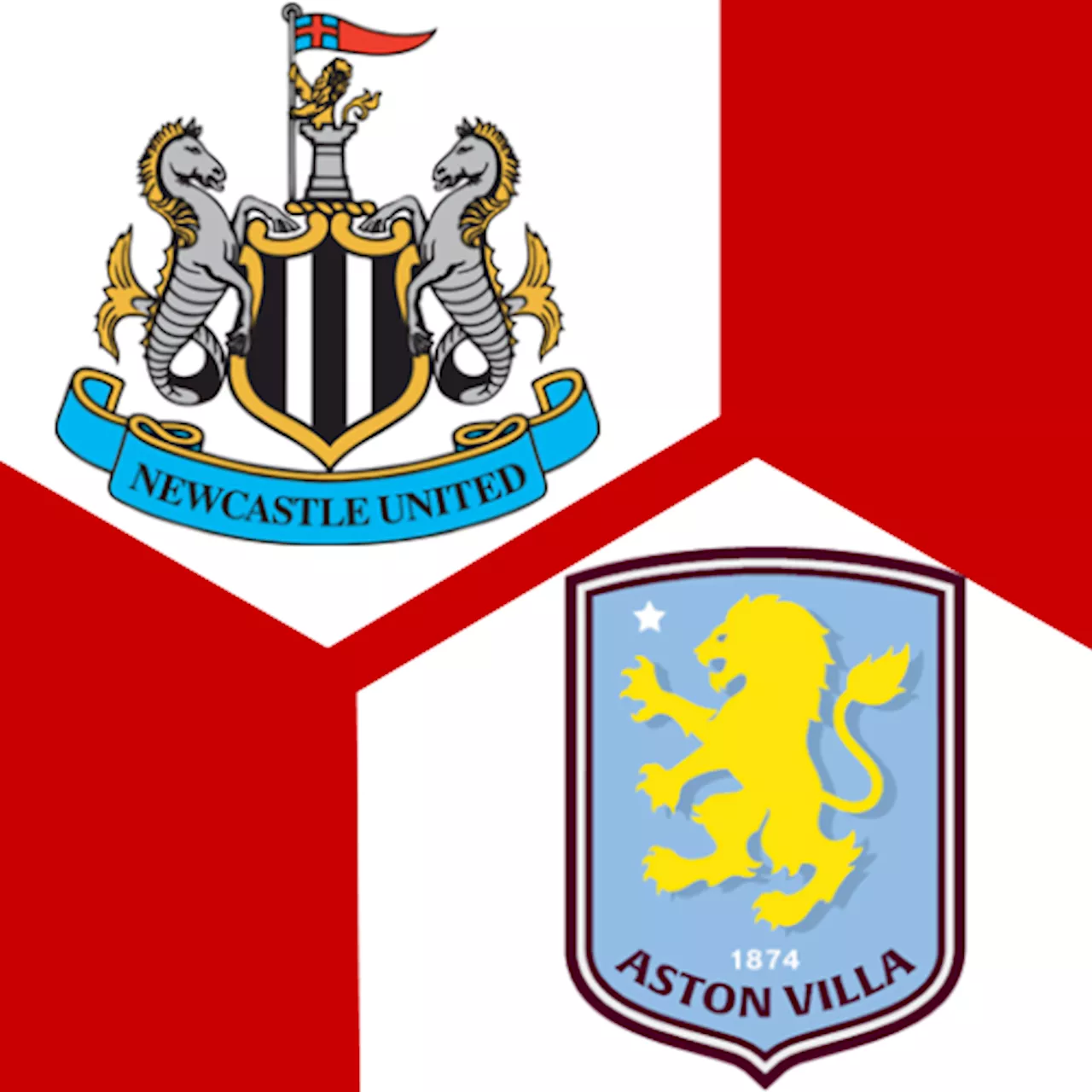  Newcastle United - Aston Villa : | 18. Spieltag