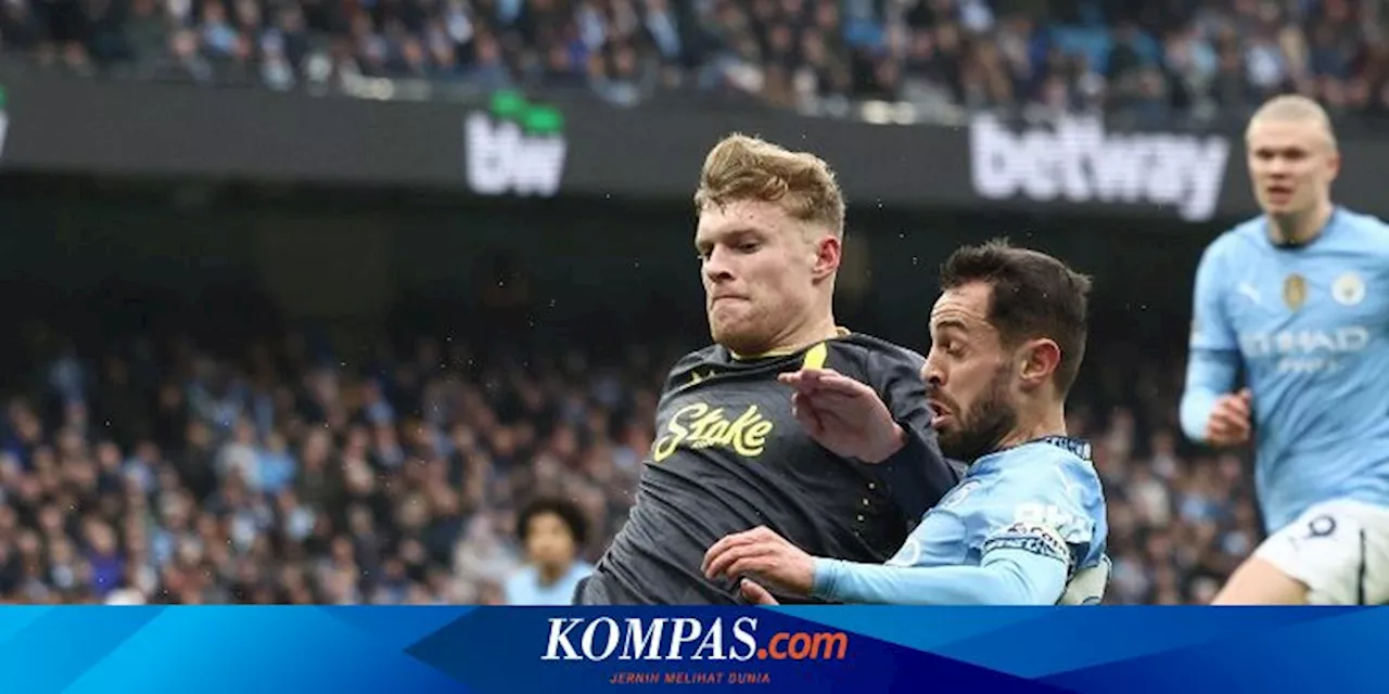 Hasil Man City Vs Everton 1-1: Haaland Gagal Penalti, Citizens Belum Putus Tren Negatif